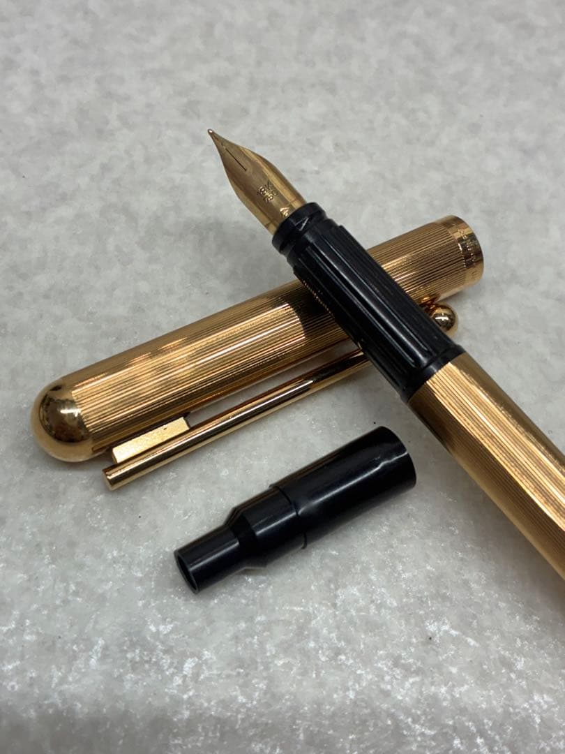 Z4）WATERMAN ウォーターマン 万年筆 18K 18金 ゴールド