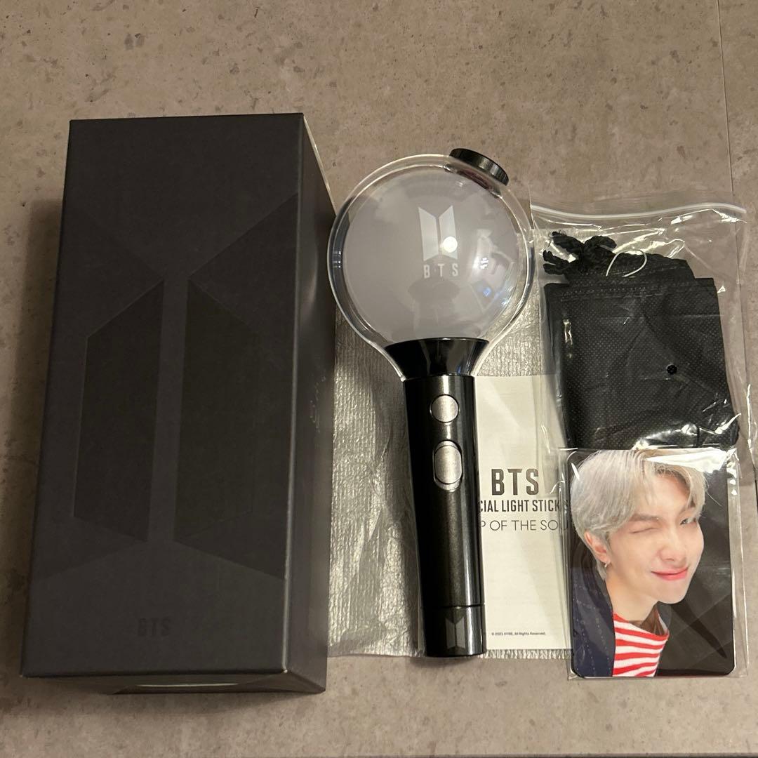 BTS アミボムofficial light stick se 付属品全てあり