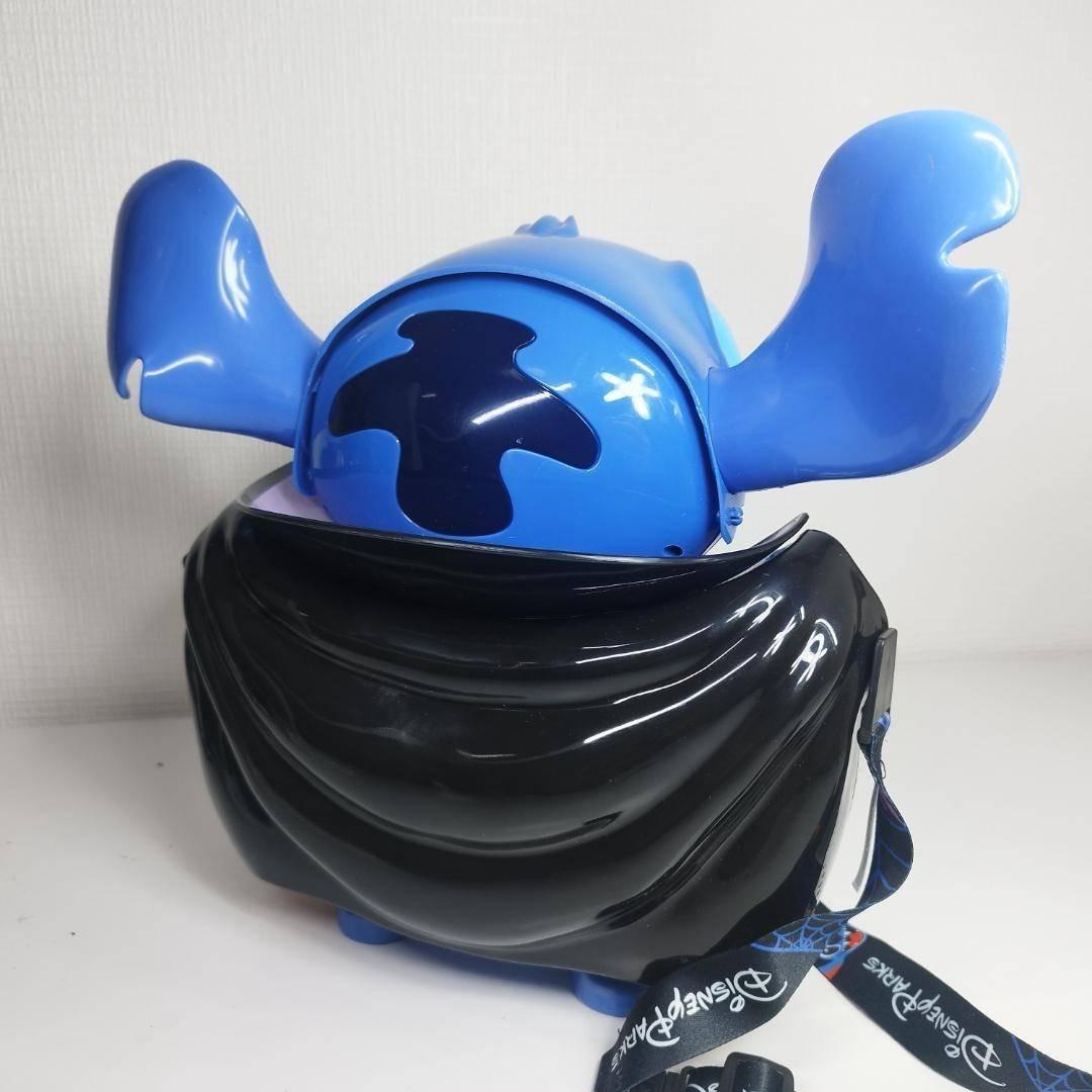 スティッチ ポップコーンバケット ハロウィン 人形 ヴァンパイア 美品 hSbb