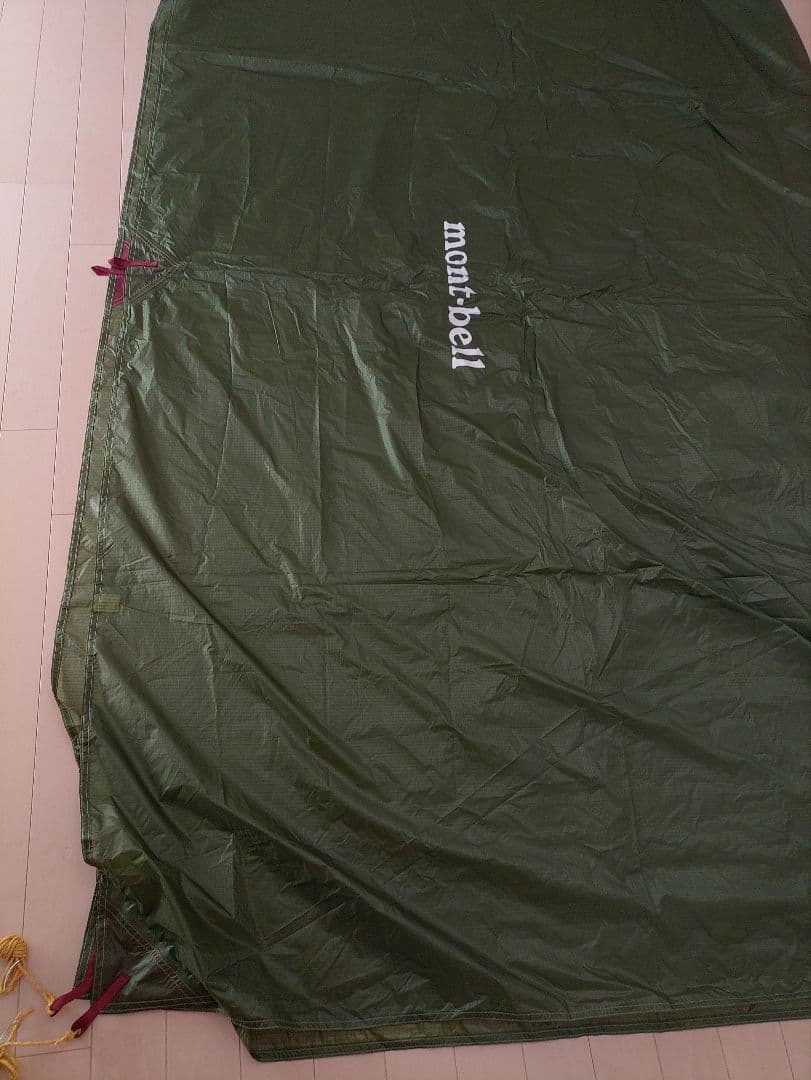 モンベル　LWタープと別売ポール1本セット