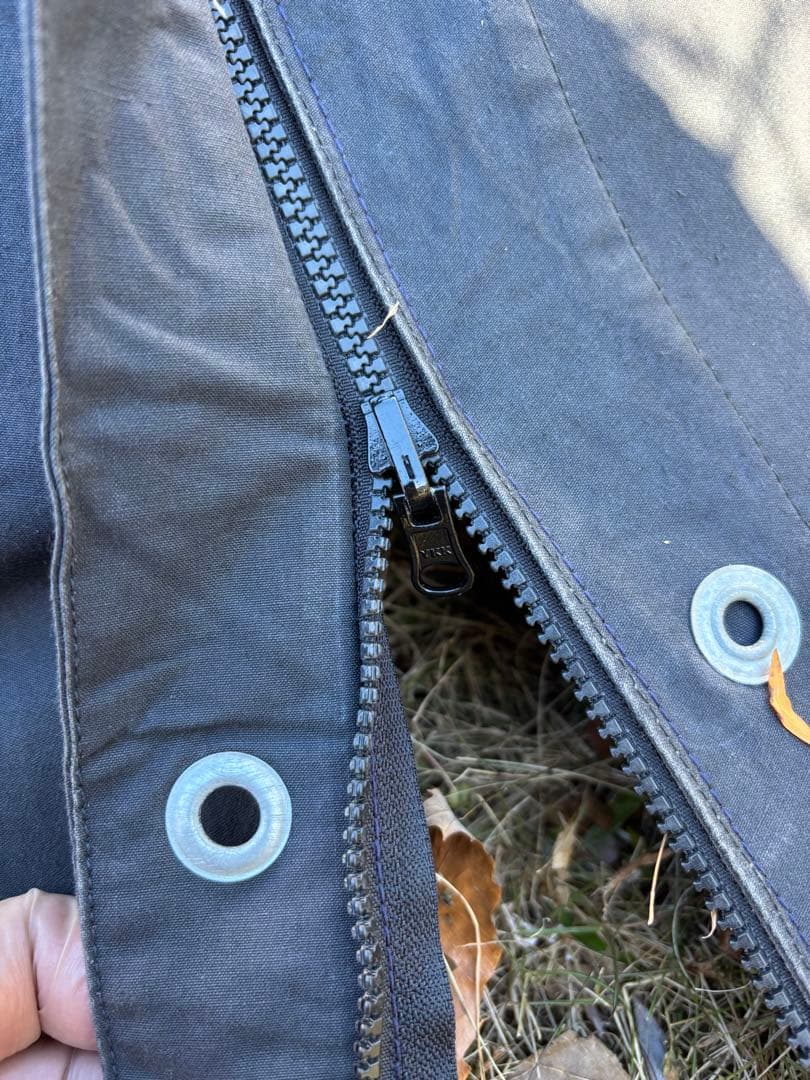 ポーランド軍幕　サイズ③【チャック加工済】