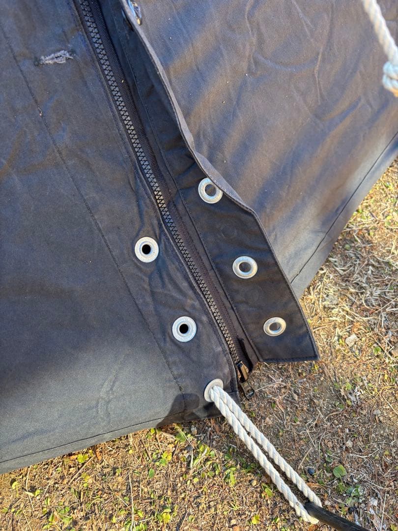 ポーランド軍幕　サイズ③【チャック加工済】