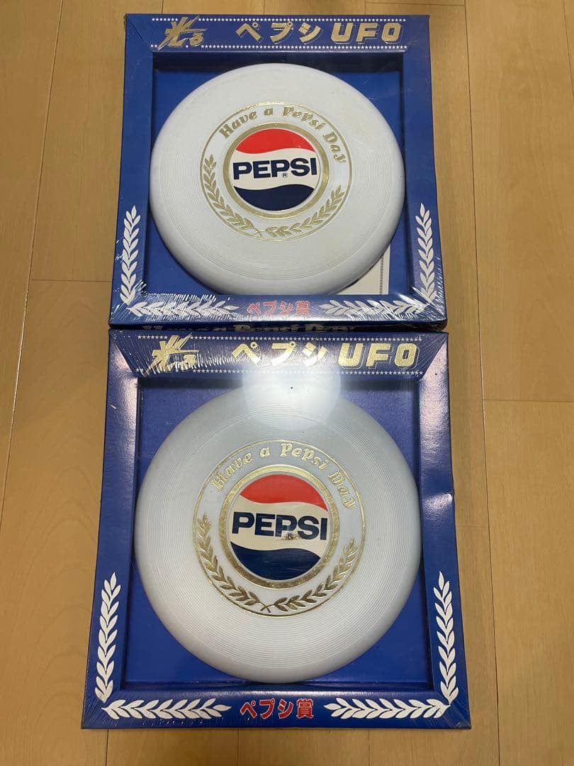 【新品】PEPSI ペプシ　ノベルティグッズ　フリスビー　昭和　非売品