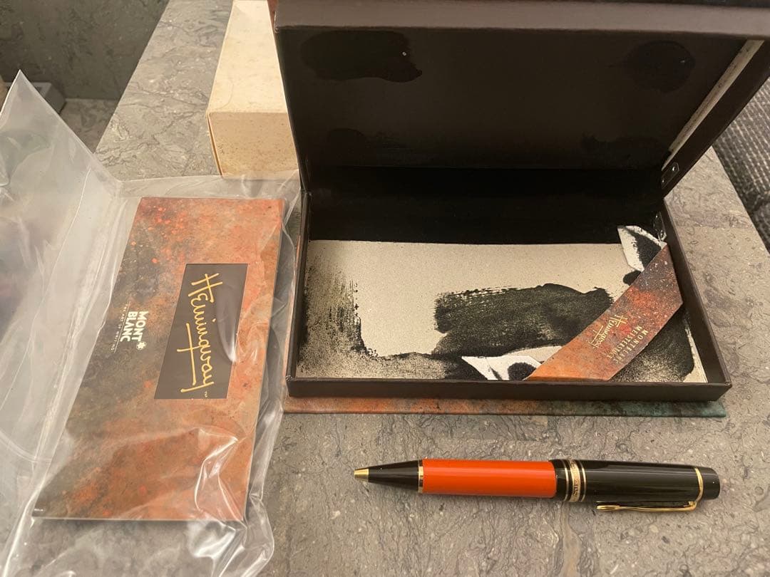 MONTBLANC モンブラン ボールペン 作家シリーズ1992 ヘミングウェイ