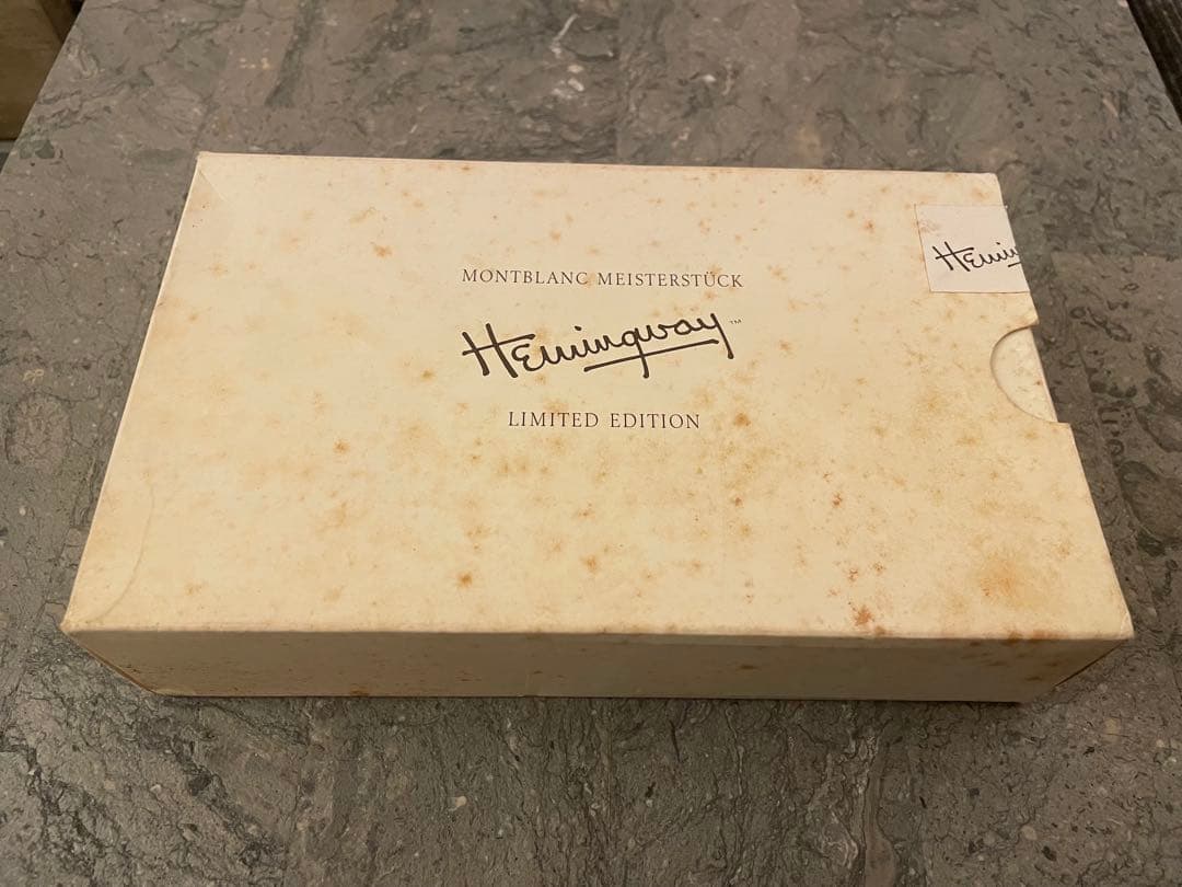 MONTBLANC モンブラン ボールペン 作家シリーズ1992 ヘミングウェイ