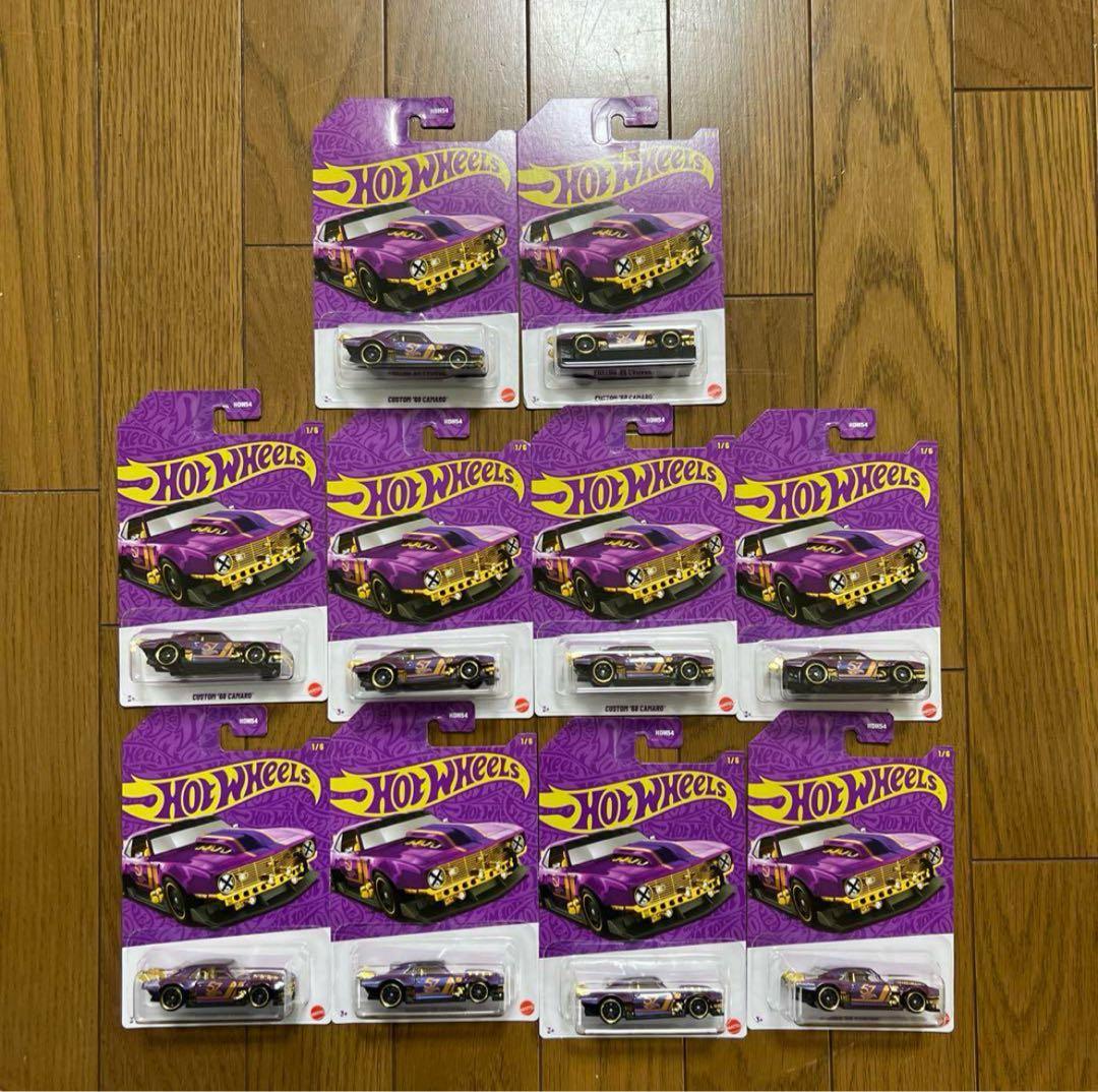 フェニックス　ホットウィール　パール&クローム　カスタムカマロ