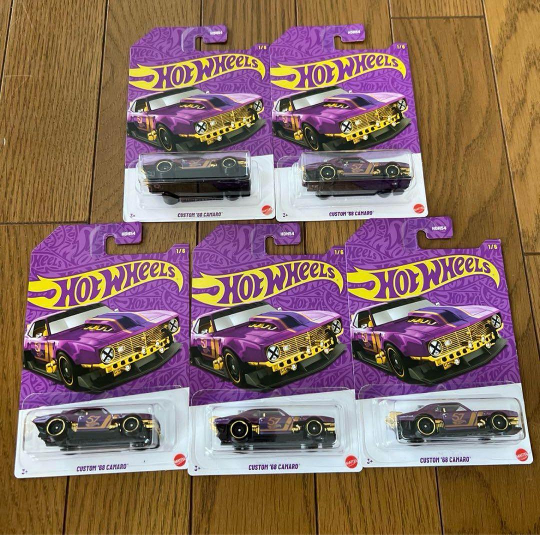 フェニックス　ホットウィール　パール&クローム　カスタムカマロ