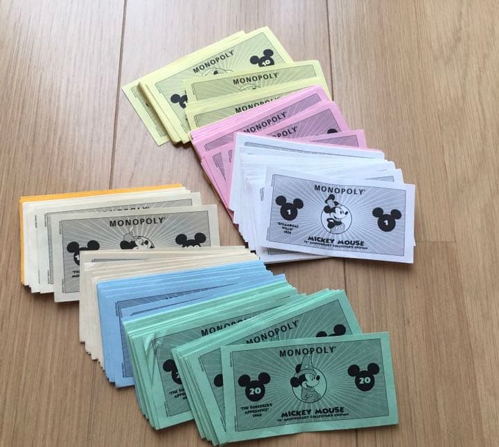 Disney MONOPOLY ディズニー75周年記念版