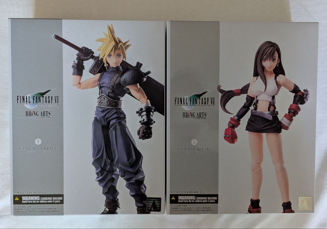 FINAL FANTASY VII BRING ARTS フィギュアセット