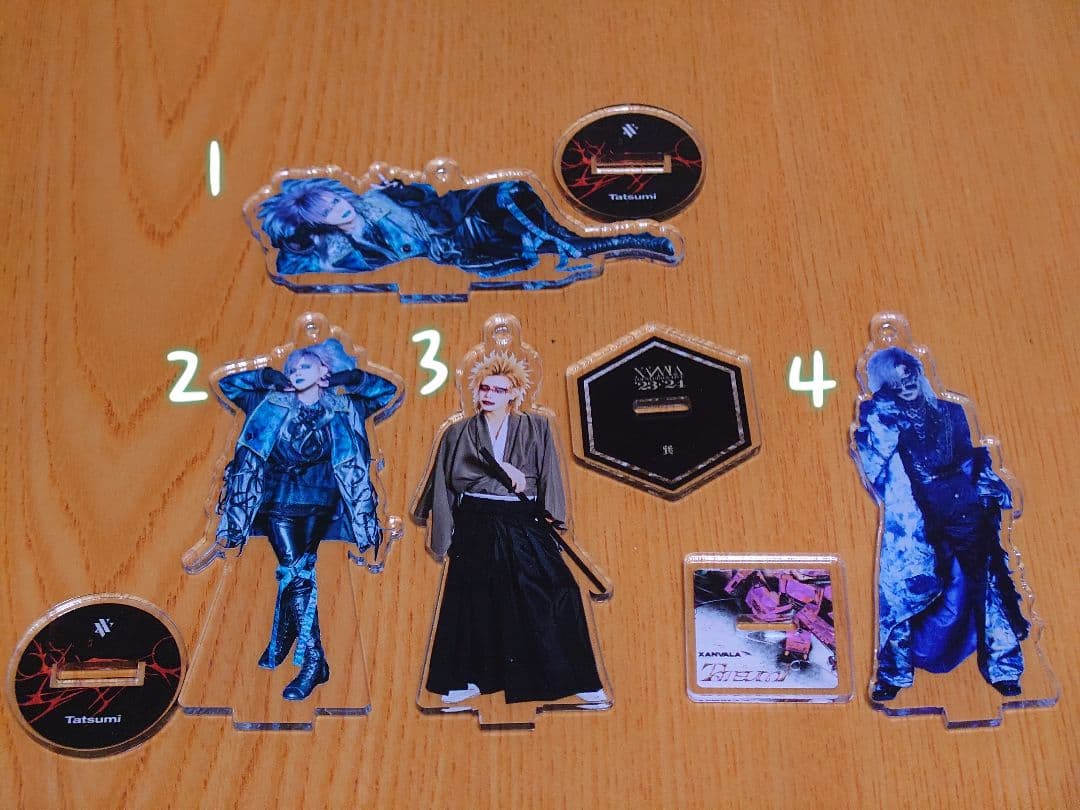 XANVALA巽 アクリルスタンドセット 9点