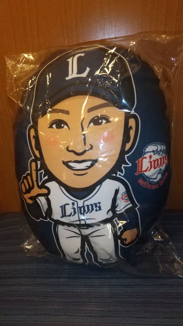 西武ライオンズ ライオンズ ガチャ 金子侑司 クッション ユニホーム