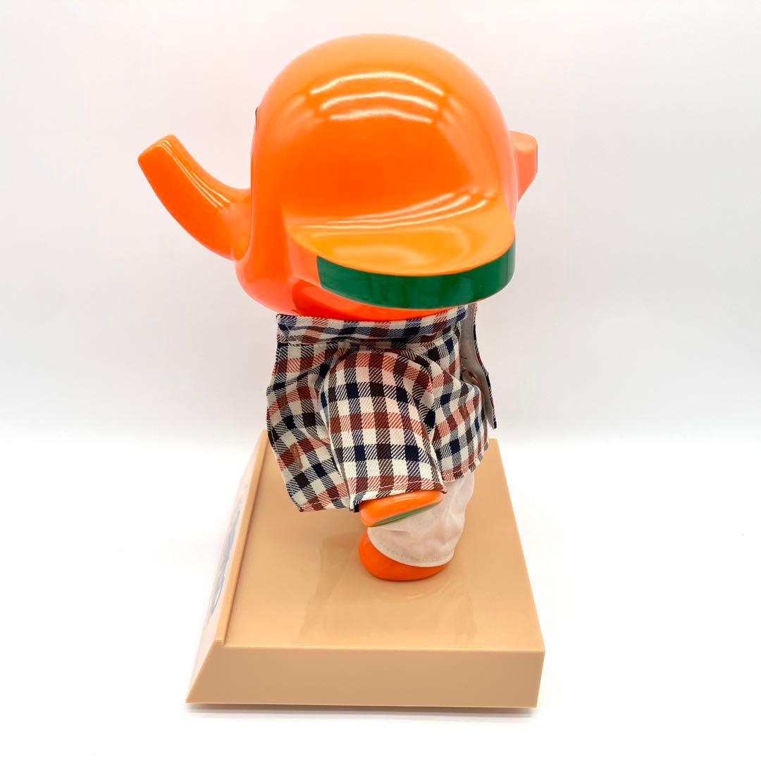 サトちゃん　店頭用ディスプレイ　人形　チェック　シャツ