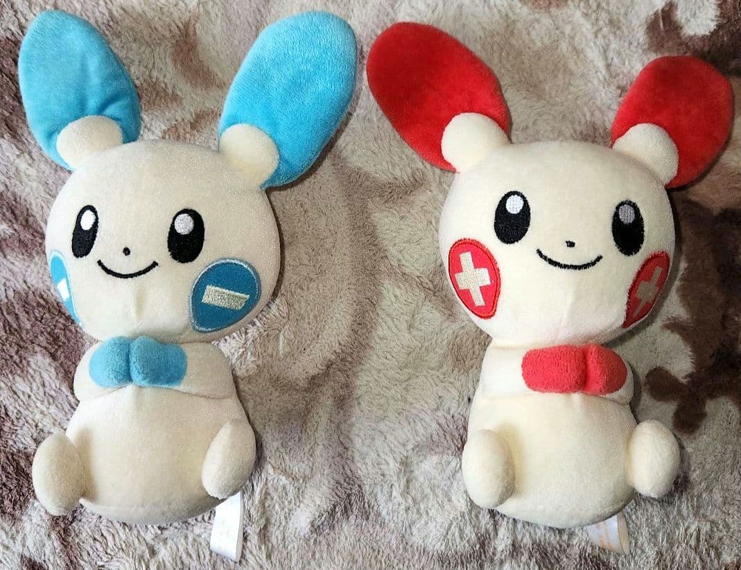 【レア】ポケモン プラスル マイナン ぬいぐるみ ポケセン限定 2005年