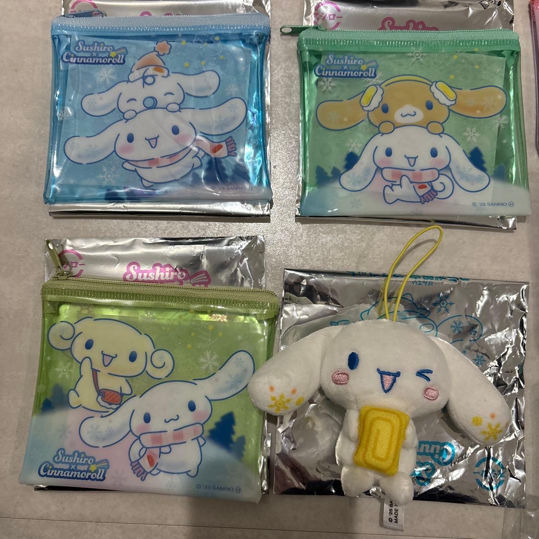 クロミ・シナモロール・ハローキティ キャラクターグッズセット