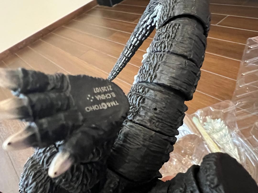 ゴジラ s.h.monsterarts 2011 熱線エフェクトパーツ同梱