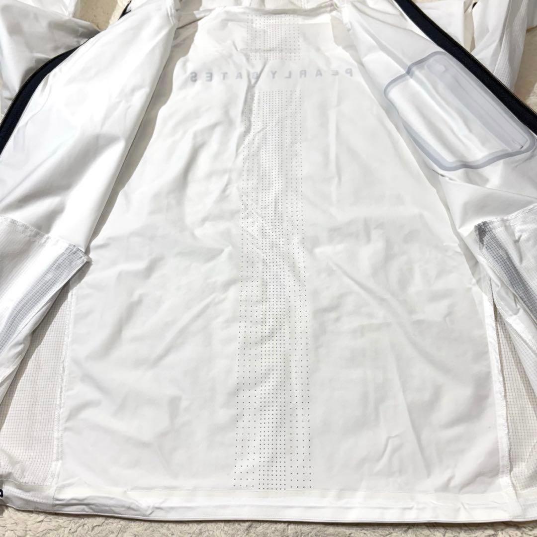 《美品》PEARLY GATES フード付 ジップ ナイロンジャケット ゴルフ