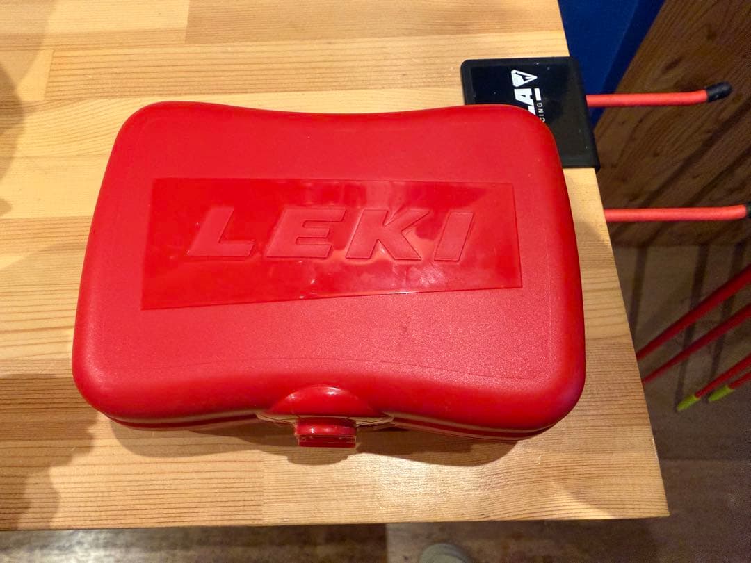 LEKI クロスカントリーポール160cm 2セット　アクセサリーセットほか