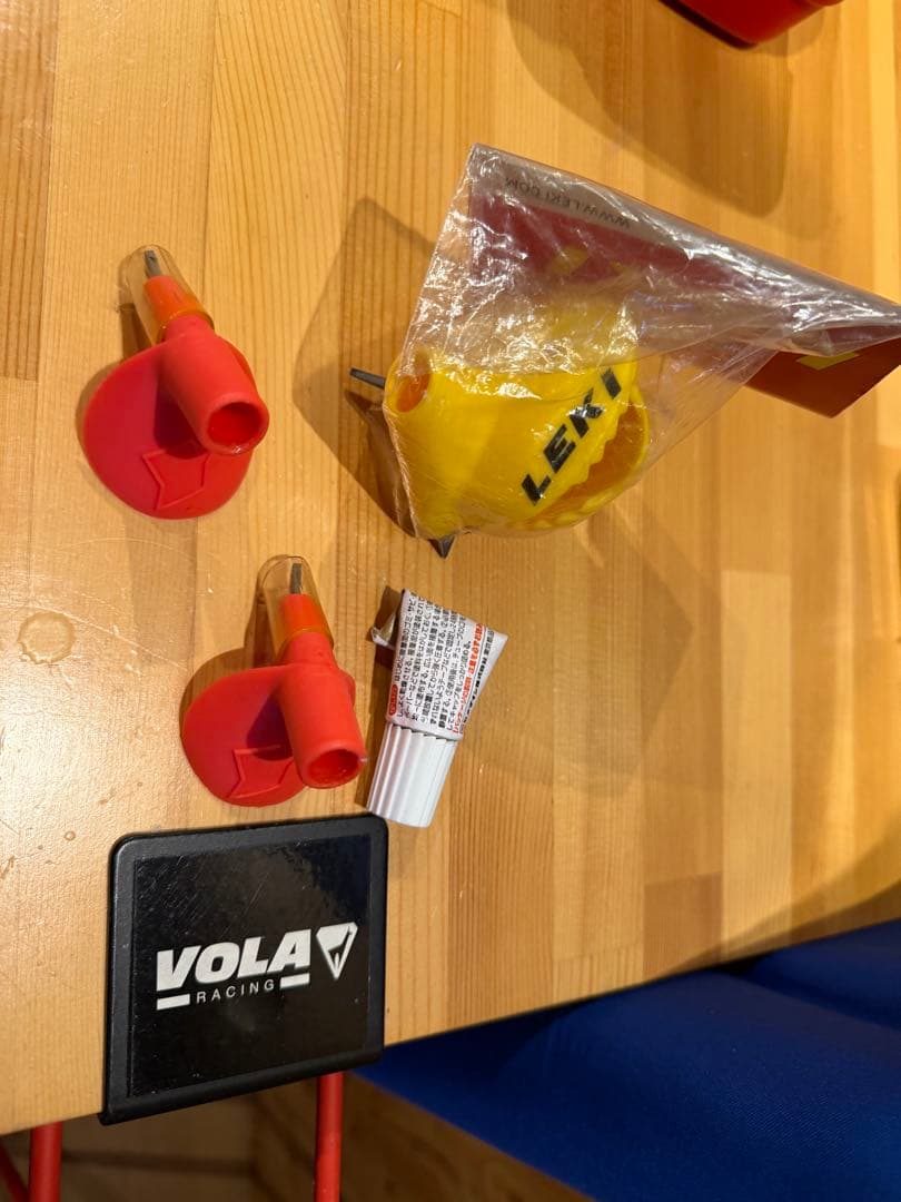 LEKI クロスカントリーポール160cm 2セット　アクセサリーセットほか