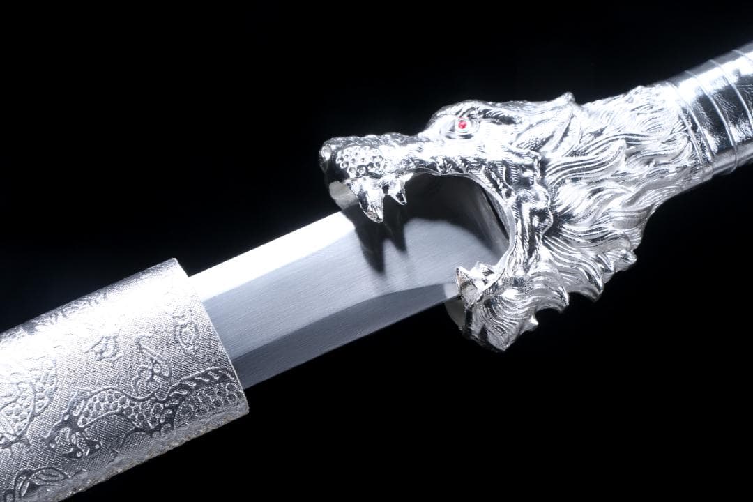 『蒼狼戦剣』 模造刀 居合刀 武士道 武具 漢剣 唐刀 龍泉剣 手鍛造打