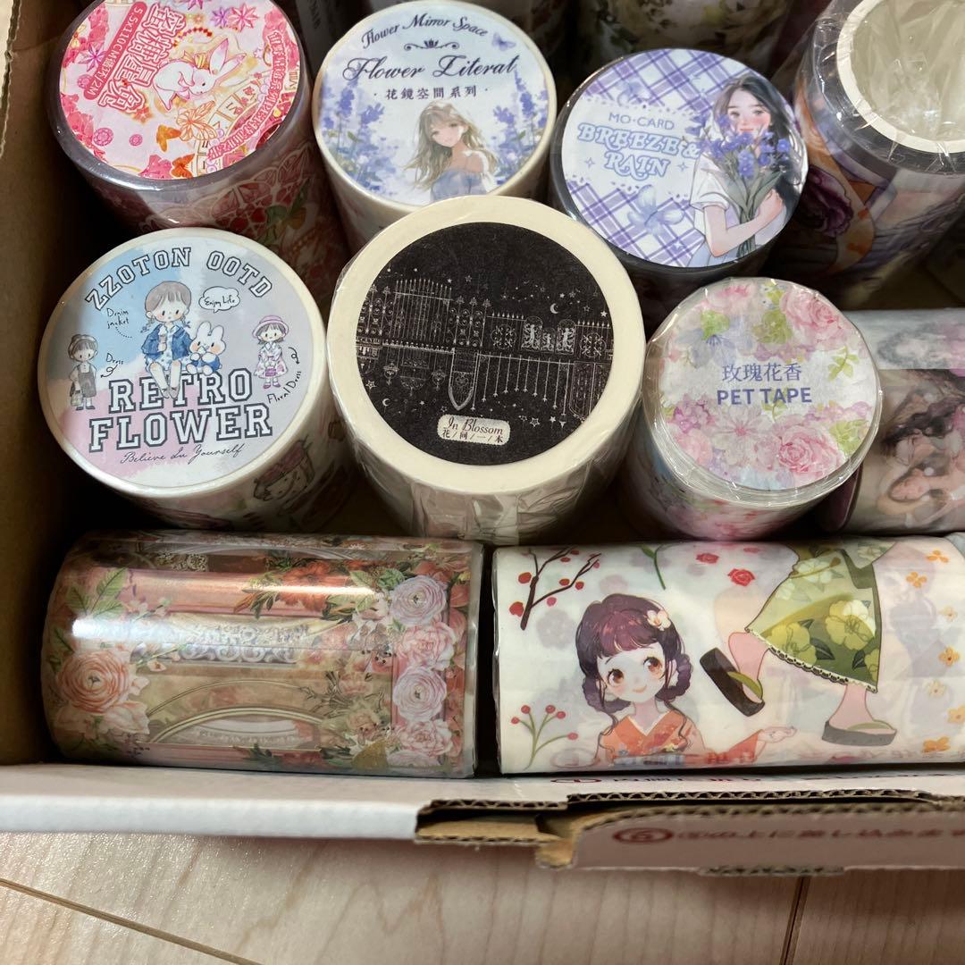［新品］海外マスキングテープ　PET tape まとめ売り