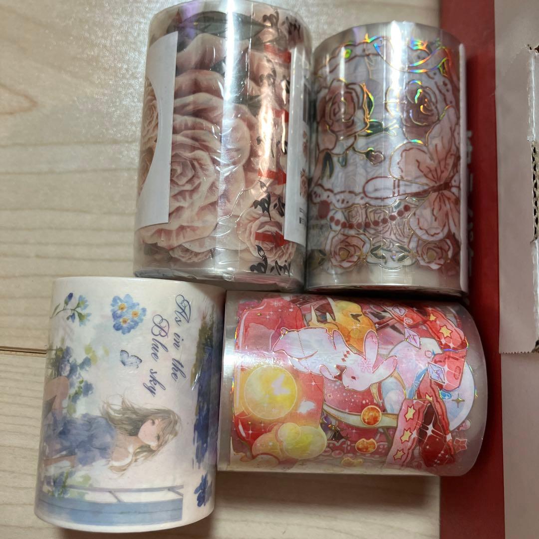 ［新品］海外マスキングテープ　PET tape まとめ売り