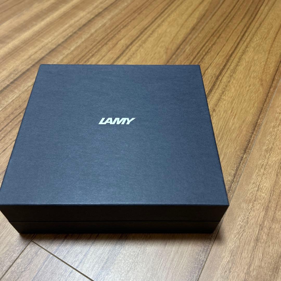 LAMY ブラック 万年筆 専用ケース付き