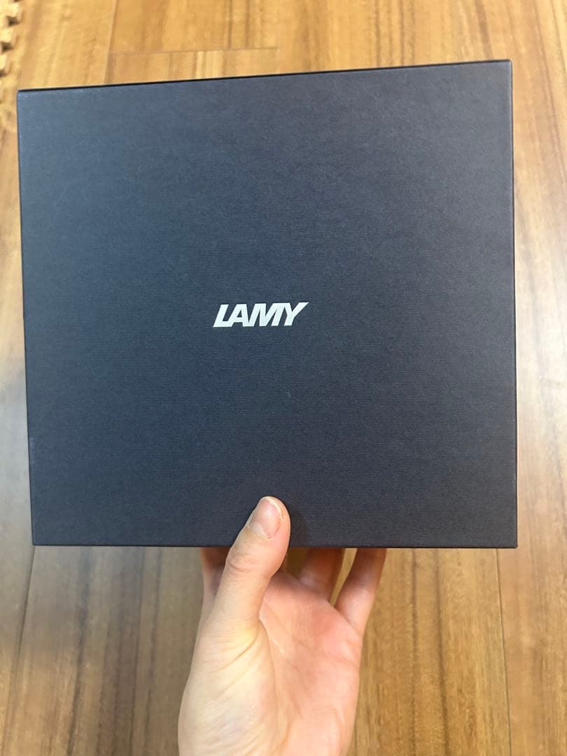 LAMY ブラック 万年筆 専用ケース付き