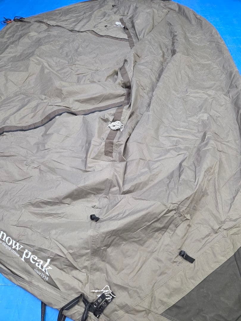 ほぼ未使用　 peak ランドネストドームM テント　タープなし