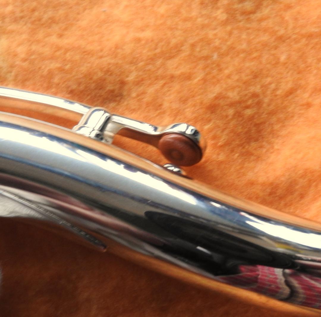 テナーサックス用ネック　YTS-62S（現行品）用　シルバーメッキ