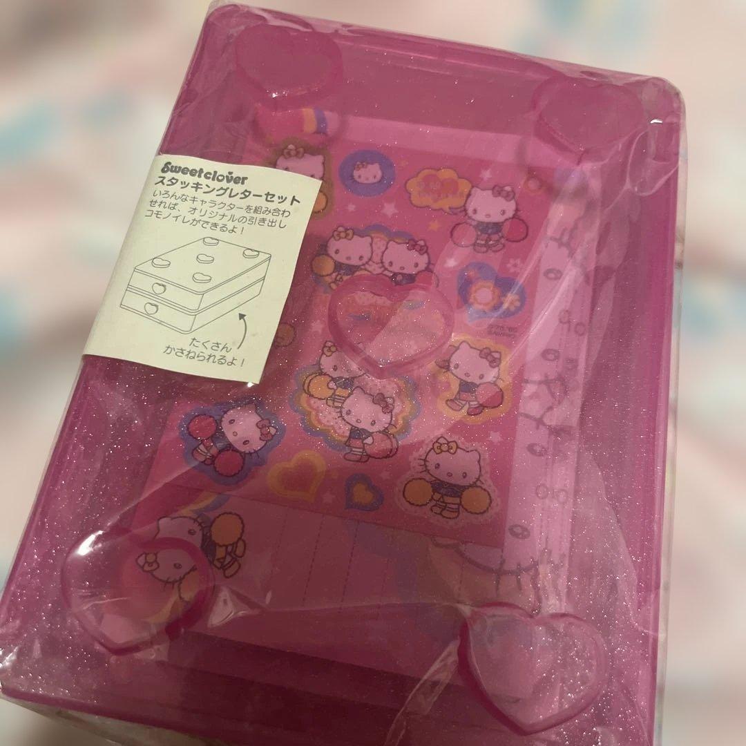 ハローキティサンリオ スタッキングレターセット チアガール ケース 便箋 レア