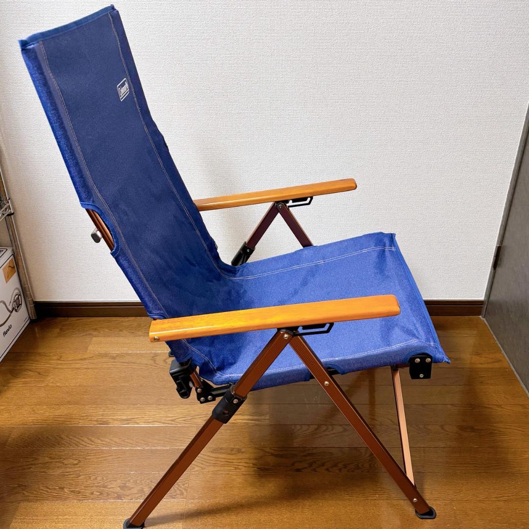 【限定カラー】美品 Coleman コールマン レイチェア デニム 2脚セット