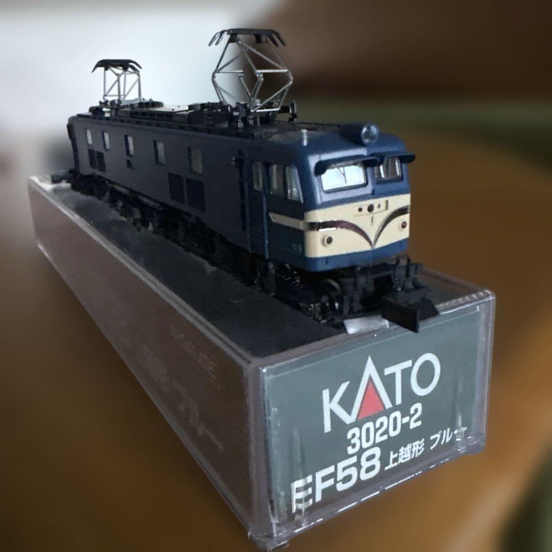 【新同】KATO 3020-2 EF58 上越形ブルー付属品未使用未開封⑥