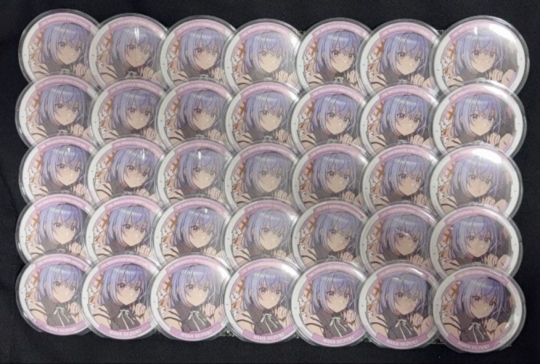 アイドルマスター シャイニーカラーズ ガラポン C賞 鈴木羽那 缶バッジ 35個