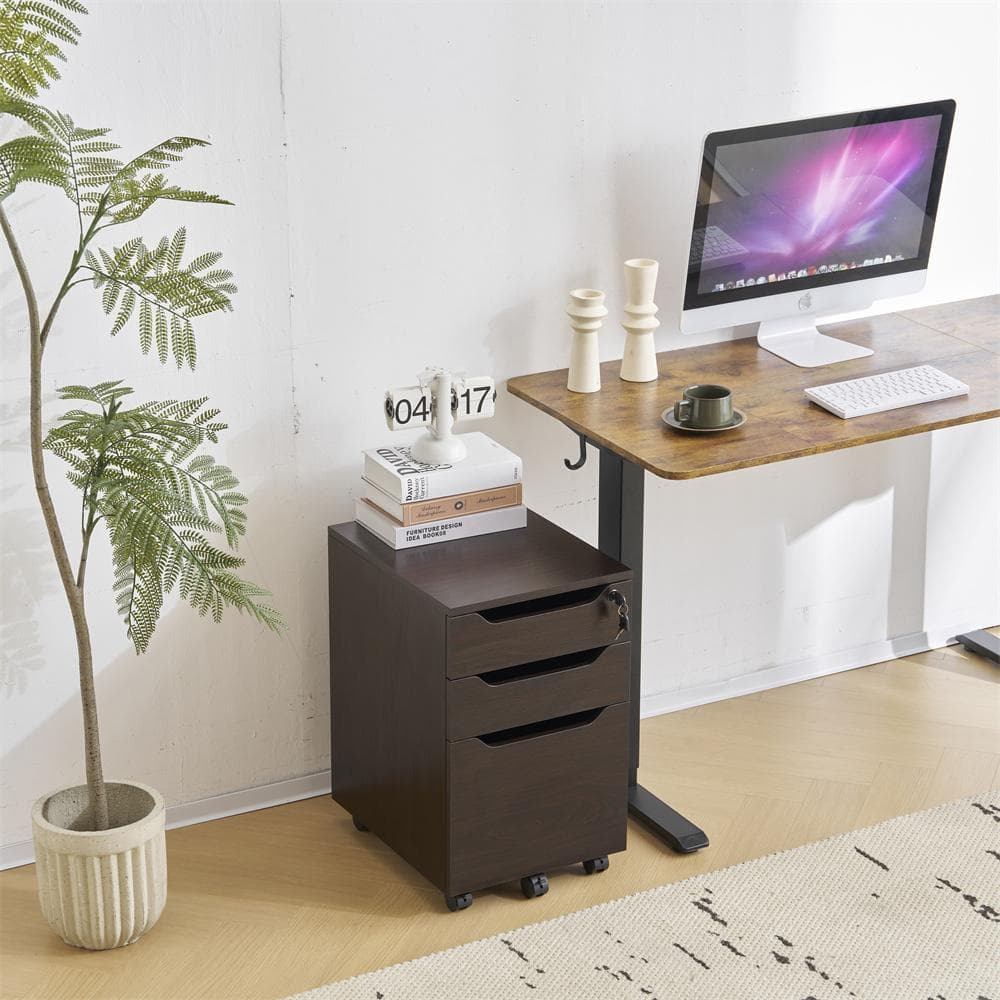 在庫一掃！残り僅か！デスクワゴン サイドワゴン ラック　鍵付き キャスター付き