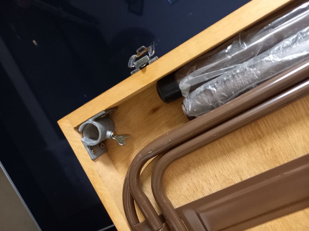 美品　OUTDOOR LIFE　ウッド　キャンピング　テーブル　チェア　セット