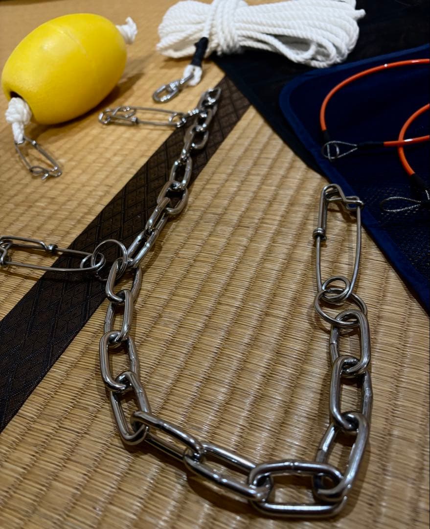 ISIDAI 石鯛ストリンガー　フルセット　口白　子アラ　メッシュケース付き