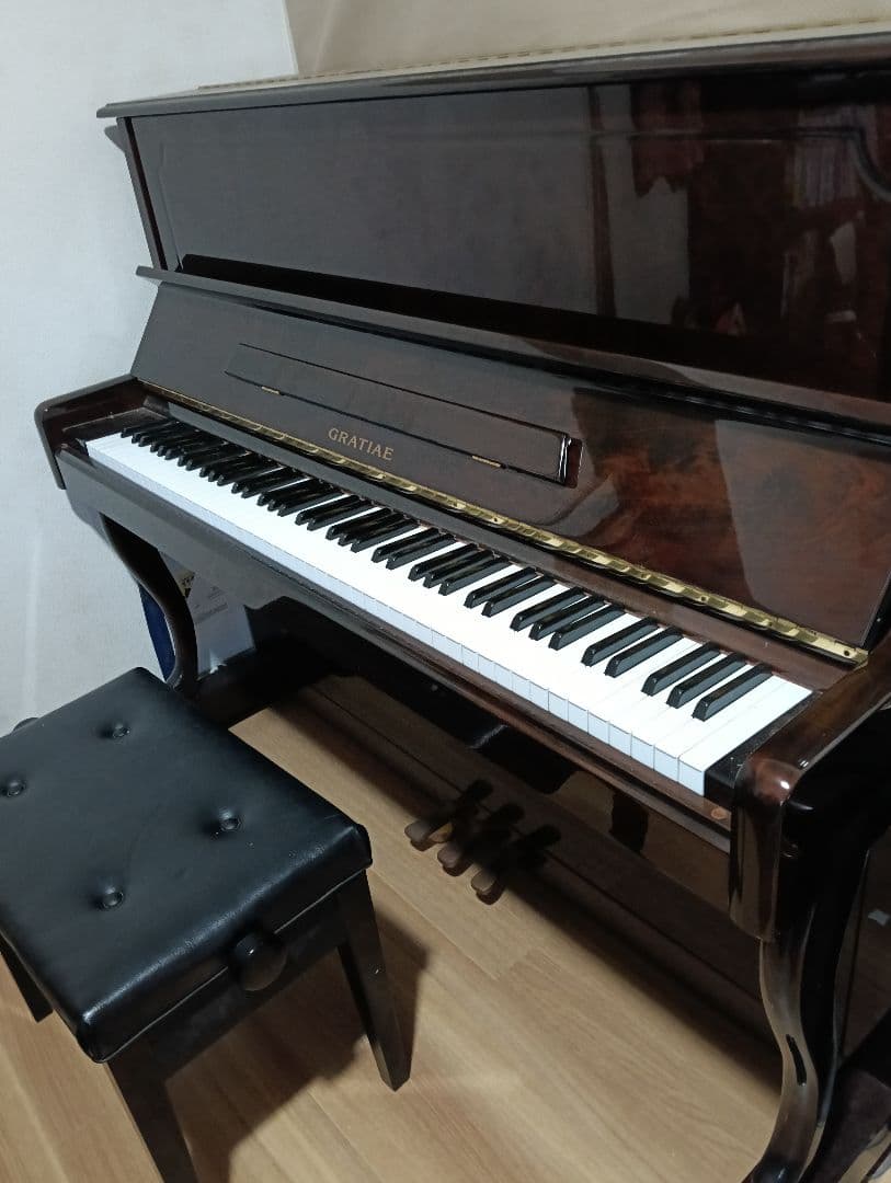 GRATIAE PU-120WSC アップライトピアノ