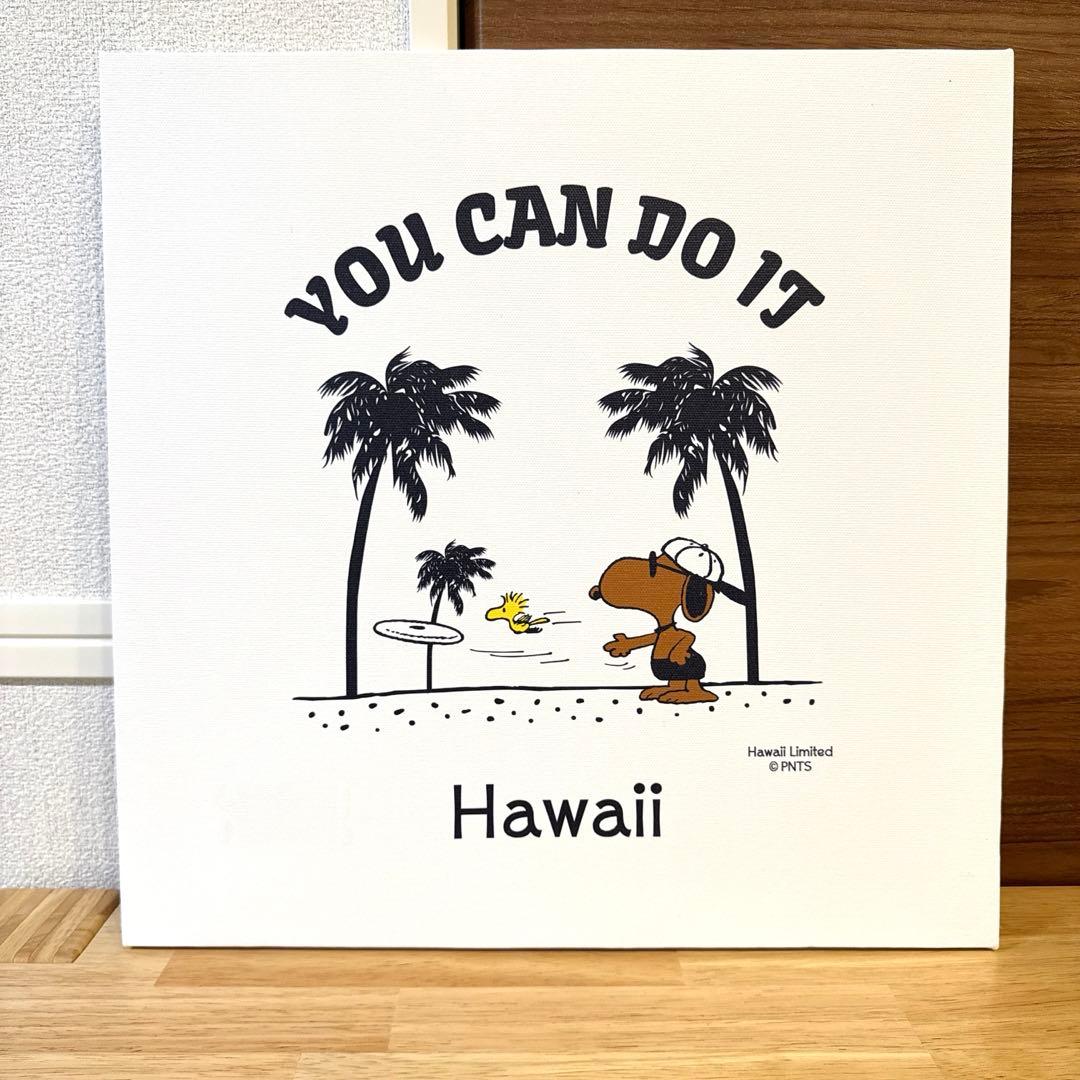 【ラスト1枚】モニホノルルの日焼けスヌーピーキャンバスアート