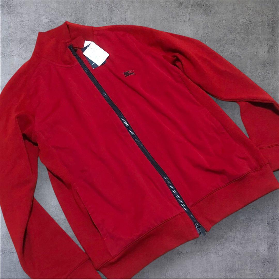 【新品・未使用】バーバリーゴルフ　切り替えニットジャケット　ウール　サイズ3