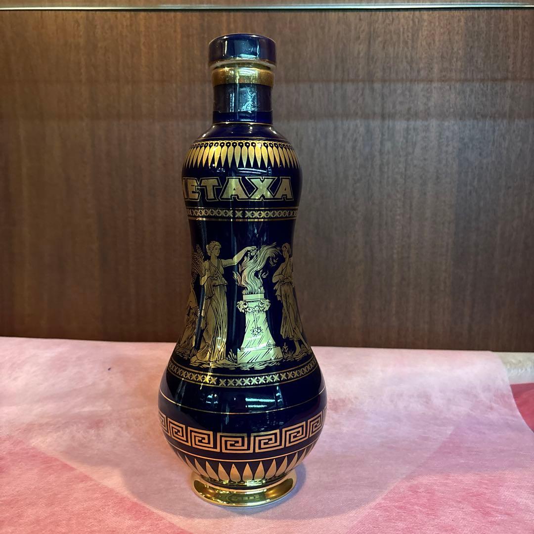 】未開栓 ブランデー メタクサ センテナリー ブルー陶器ボトル ギリシヤ