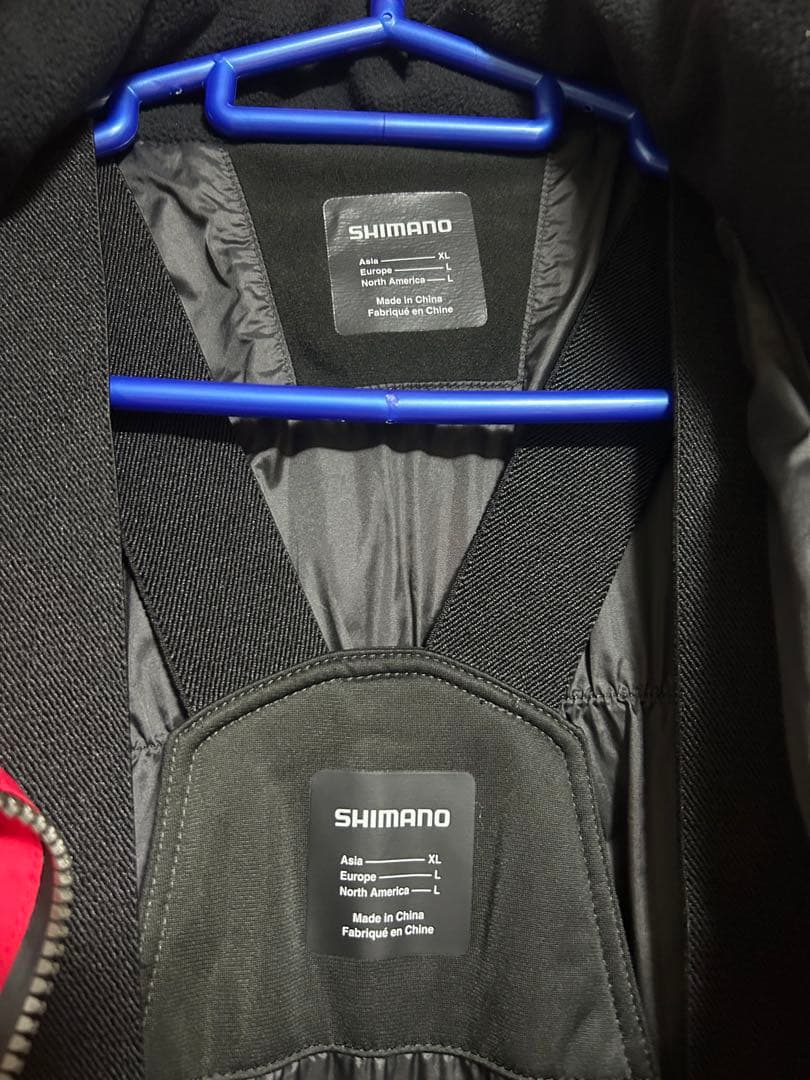 シマノ ゴアテックスプロテクティブスーツ RT-111VブラッドレッドXL