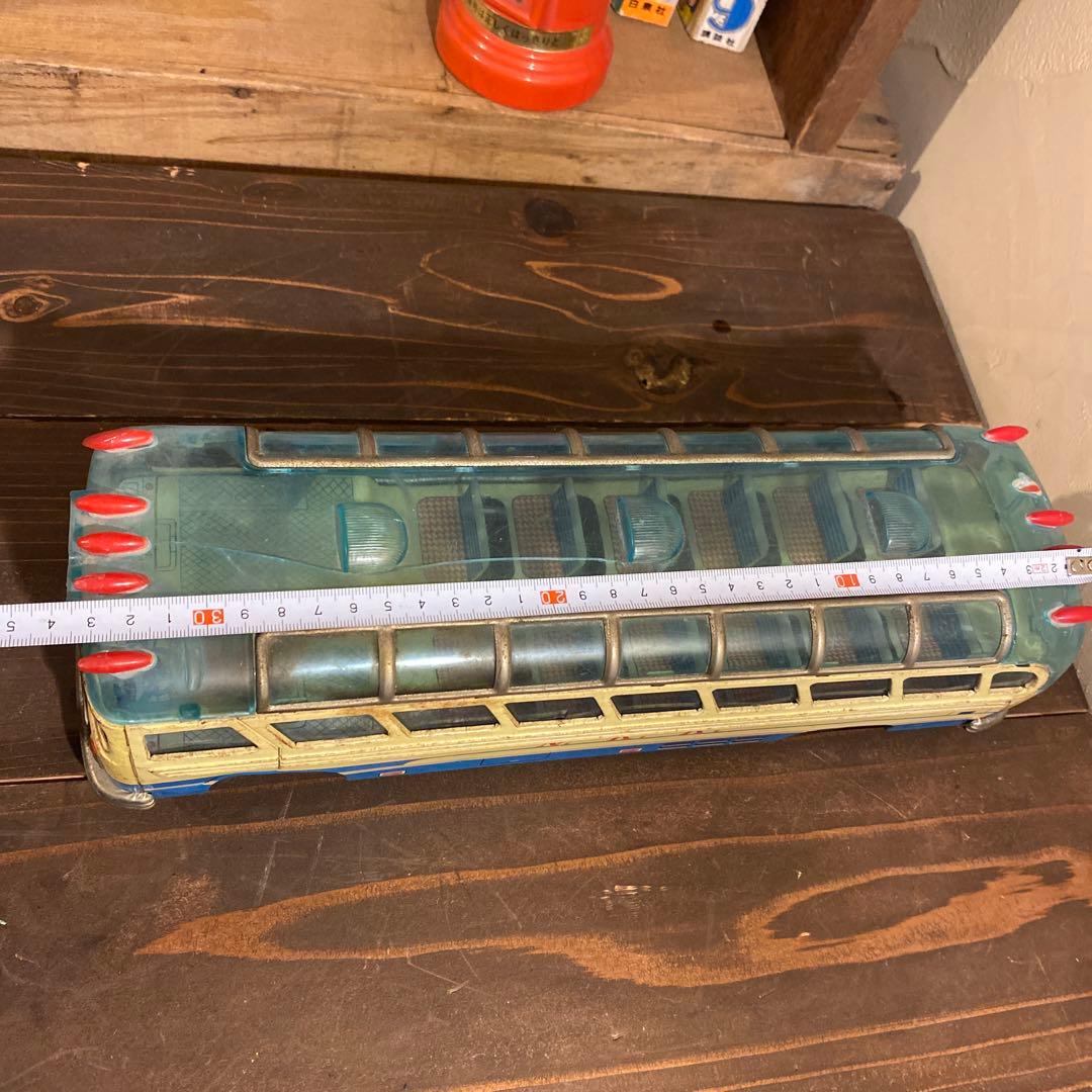 当時物　ブリキ　観光バス1950年代大型　昭和