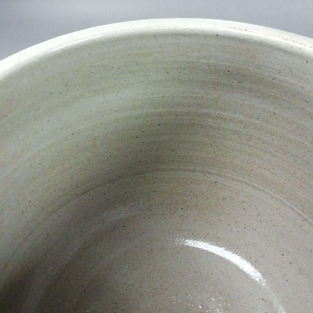 Ｗ１５１　水指　『阿漕焼』『三島芋頭　水指』『福森比路志』　共箱　茶道具