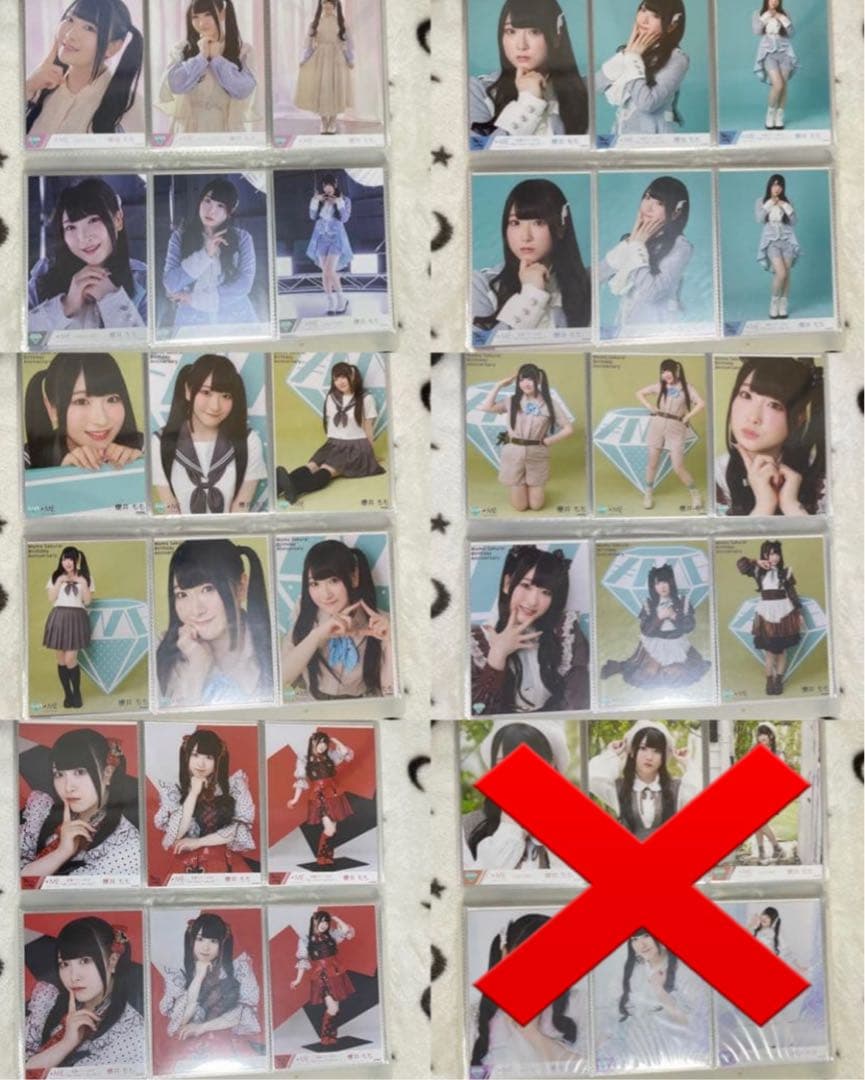 【最終値下げ】全213枚 櫻井もも 生写真 ミニフォト まとめ売り 直筆有