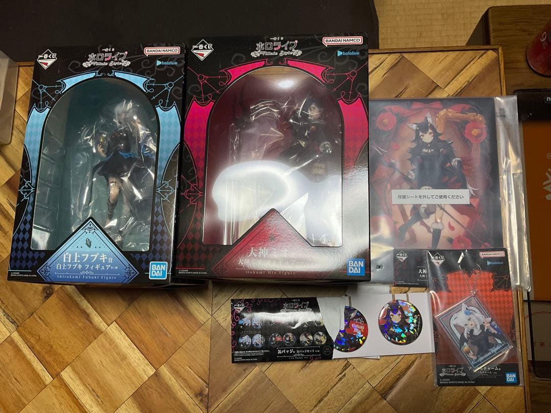 (早い者勝ち) ホロライブ　一番くじ　フィギュア　白上フブキ 大神ミオ 未開封有
