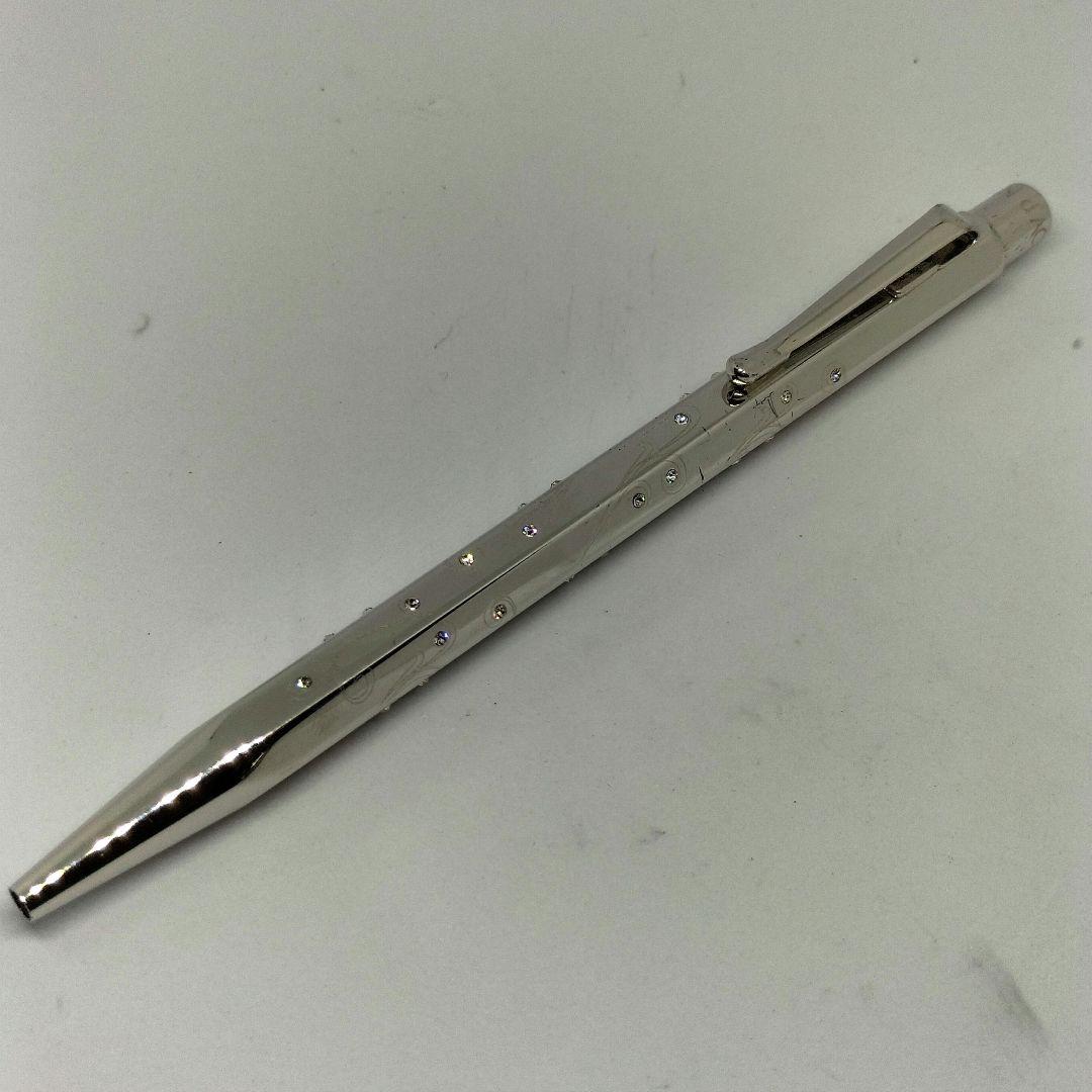 カランダッシュ エクリドール ボールペン スワロフスキー エクラI シルバー