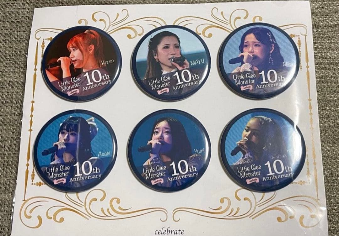 リトグリ 10th celebrate 缶バッジ