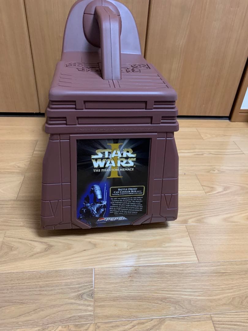 未使用　ペプシ懸賞品　スターウォーズ バトルドロイド缶クーラーボックス