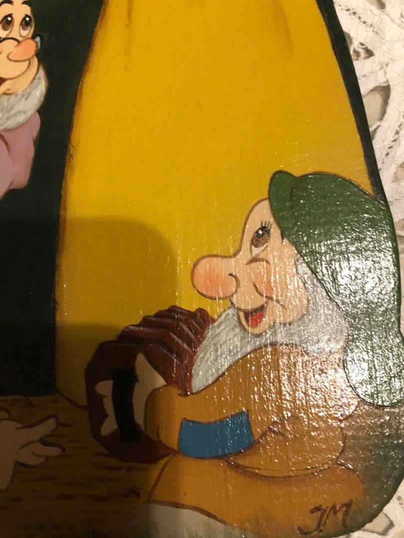 ディズニー　白雪姫と７人の小人　トールペイント