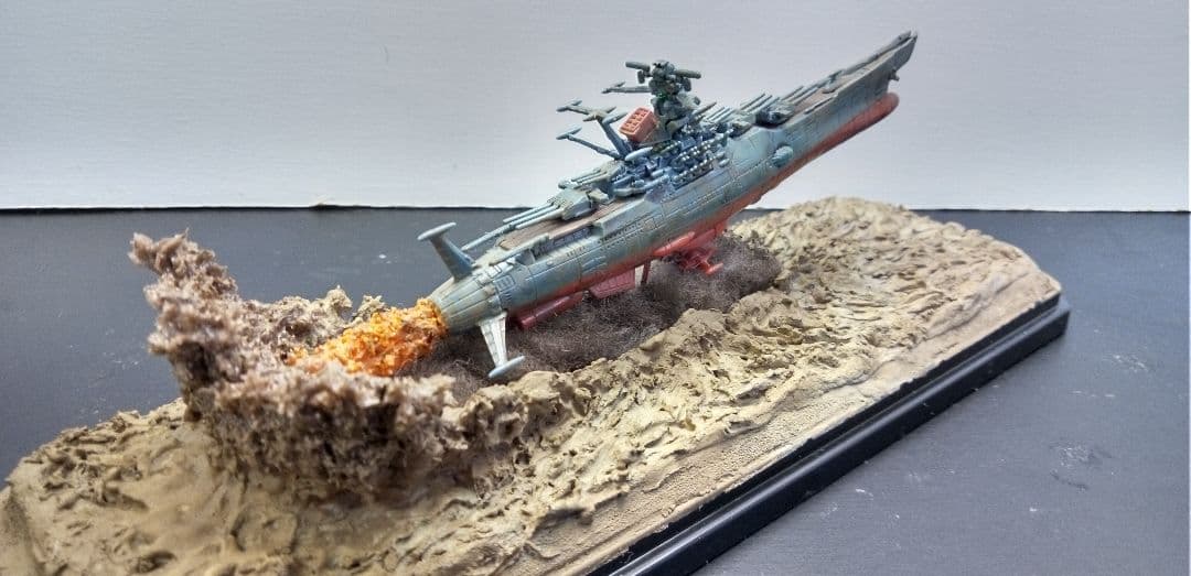 バンダイ.メカコレ.宇宙戦艦ヤマト2199ジオラマ完成品